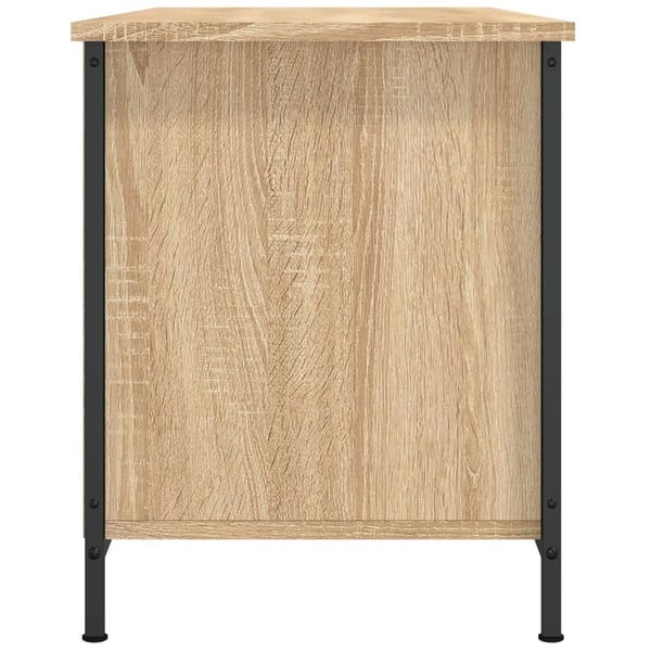 vidaXL TV-benk sonoma eik 100x40x50 cm konstruert tre