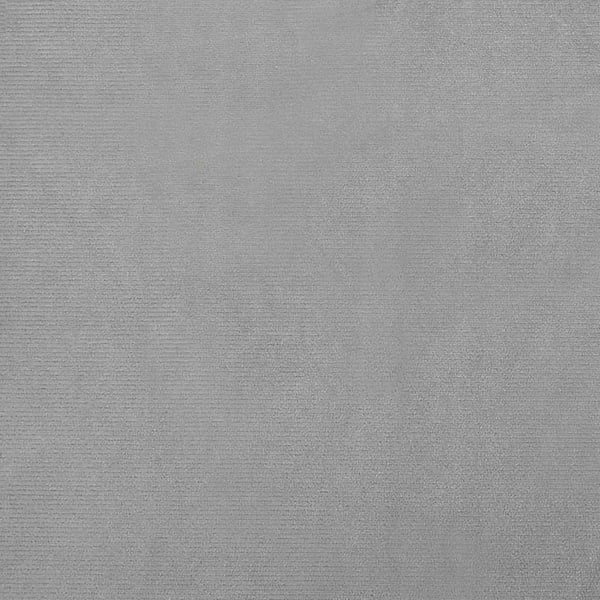 vidaXL hundeseng 70x45x26,5 cm velour lysegrå