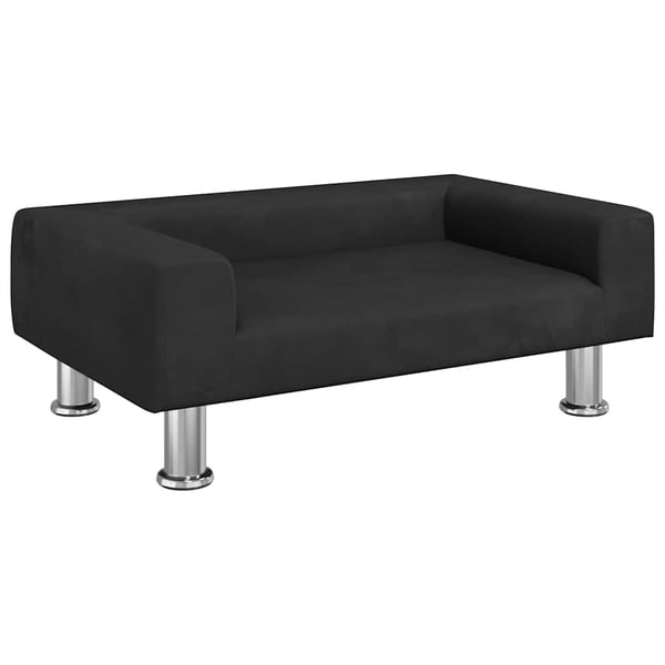 vidaXL hundeseng 70x45x26,5 cm velour sort