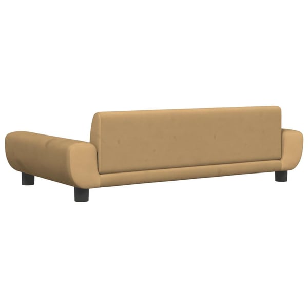 vidaXL hundeseng 100x54x33 cm velour brun