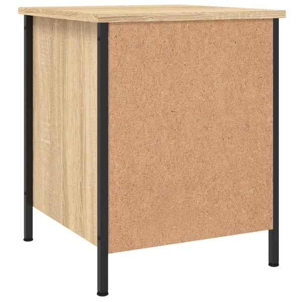 vidaXL Nattbord sonoma eik 40x42x50 cm konstruert tre