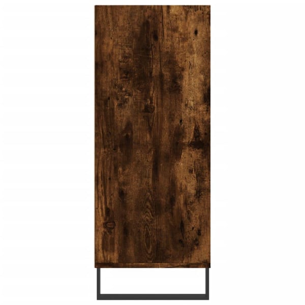 vidaXL Highboard røkt eik 57x35x90 cm konstruert tre