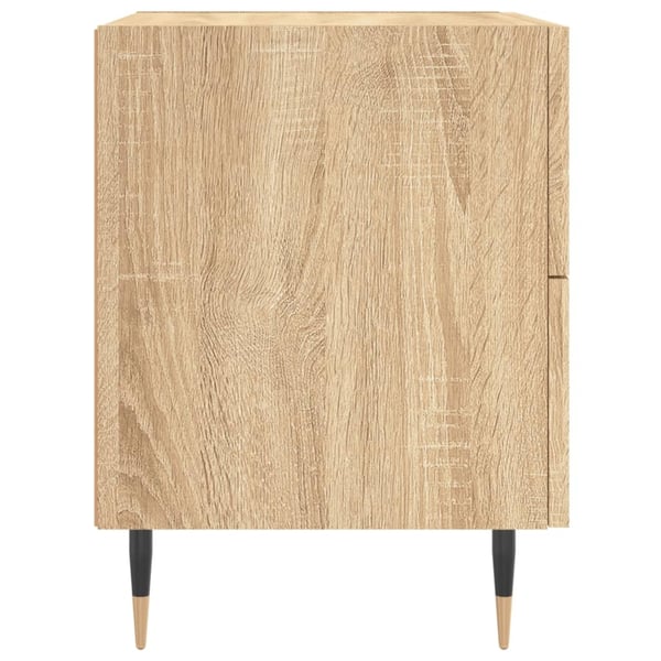 vidaXL Nattbord 2 stk sonoma eik 40x35x47,5 cm konstruert tre