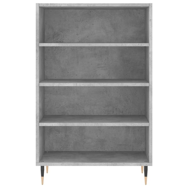 vidaXL Highboard betonggrå 57x35x90 cm konstruert tre