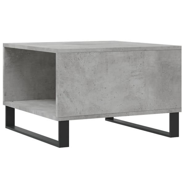 vidaXL Salongbord betonggrå 55x55x36,5 cm konstruert tre
