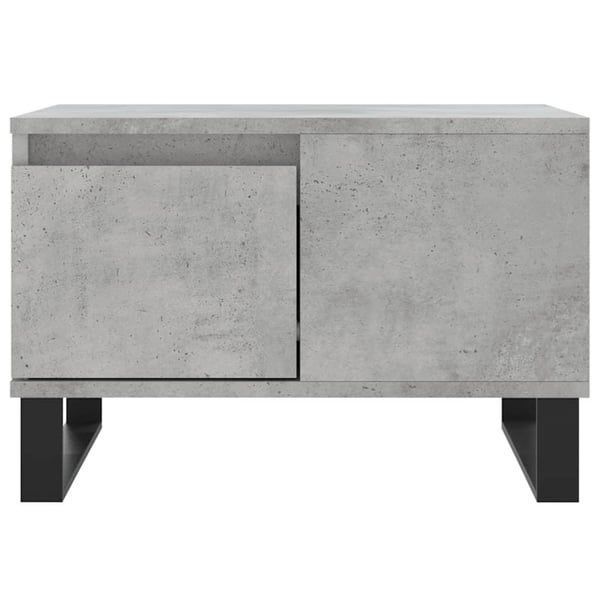 vidaXL Salongbord betonggrå 55x55x36,5 cm konstruert tre