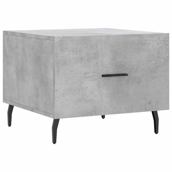 vidaXL sofabord 50x50x40 cm konstrueret træ betongrå