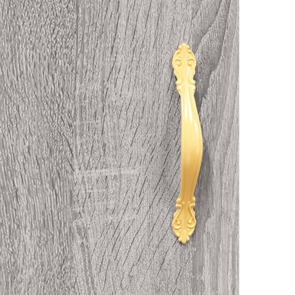 vidaXL Skrivebord grå sonoma 140x50x75 cm konstruert tre