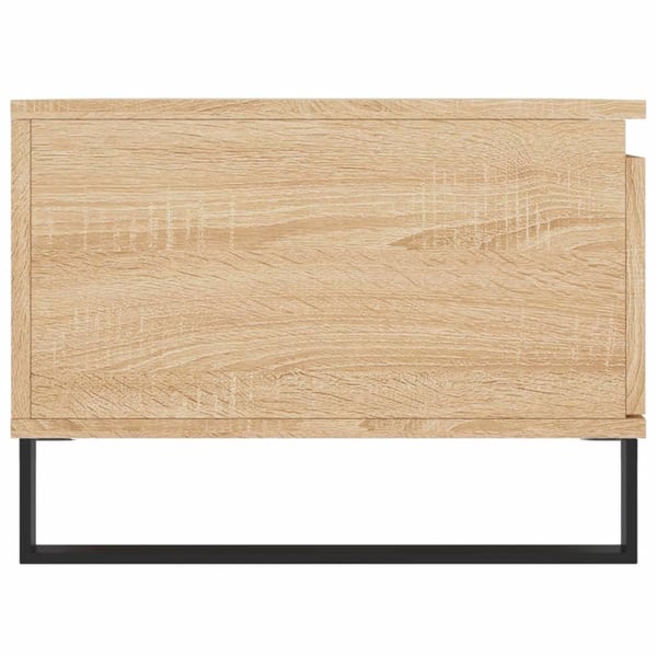 vidaXL Salongbord sonoma eik 90x50x36,5 cm konstruert tre