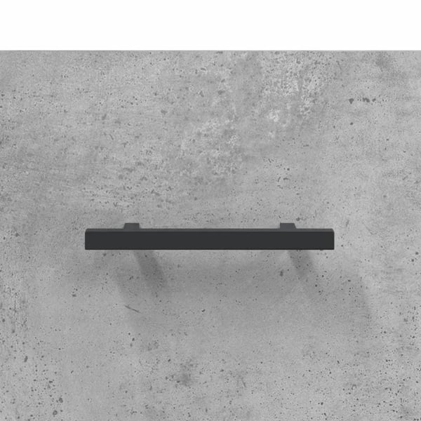 vidaXL Nattbord betonggrå 40x35x47,5 cm konstruert tre