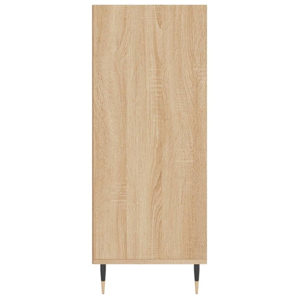 vidaXL Highboard sonoma eik 57x35x90 cm konstruert tre