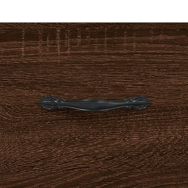vidaXL Nattbord brun eik 40x35x47,5 cm konstruert tre