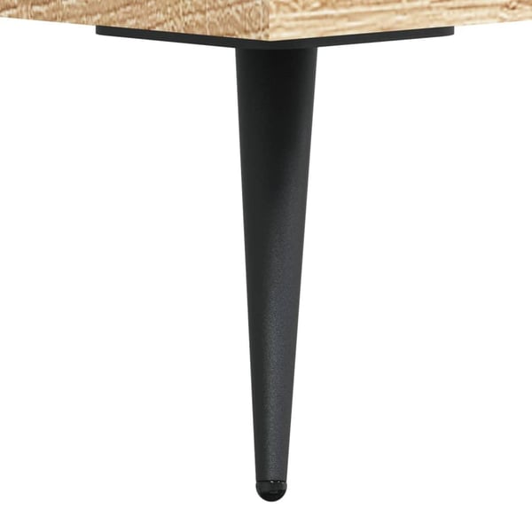 vidaXL Nattbord 2 stk sonoma eik 40x35x47,5 cm konstruert tre