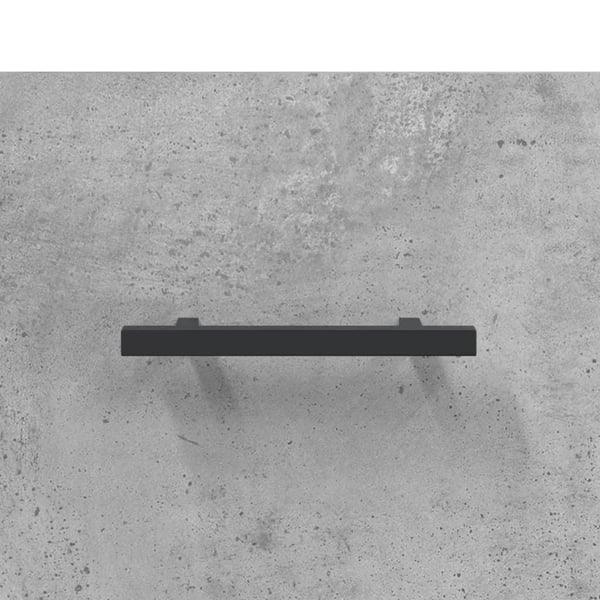 vidaXL Nattbord 2 stk betonggrå 40x35x47,5 cm konstruert tre