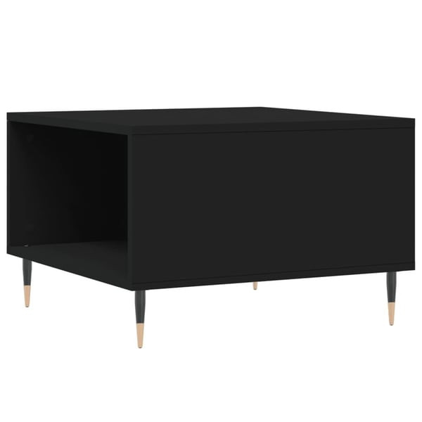 vidaXL sofabord 55x55x36,5 cm konstrueret træ sort