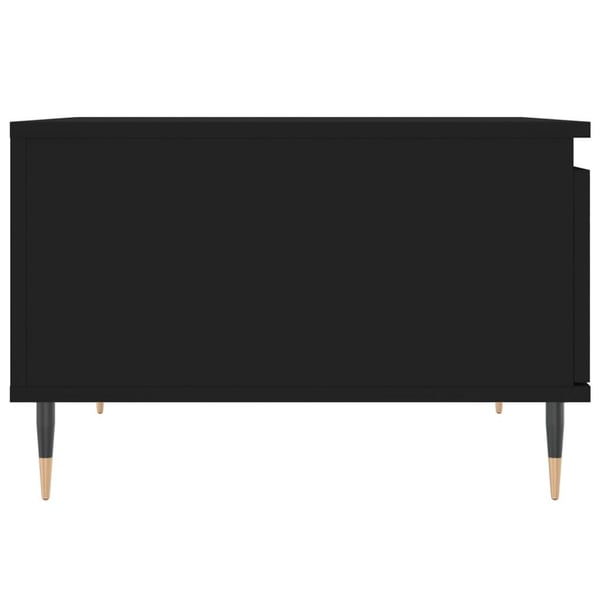 vidaXL sofabord 55x55x36,5 cm konstrueret træ sort
