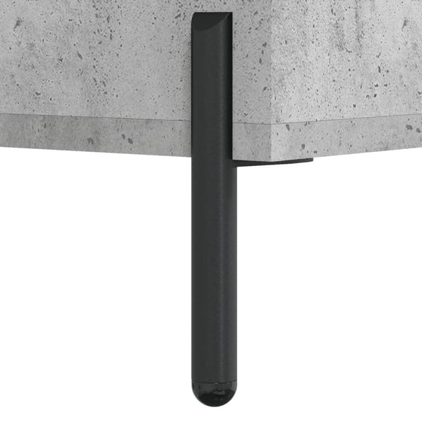vidaXL Nattbord betonggrå 40x40x50 cm konstruert tre