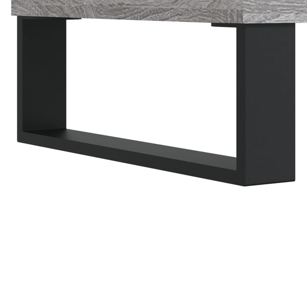 vidaXL Highboard grå sonoma 69,5x31x115 cm konstruert tre
