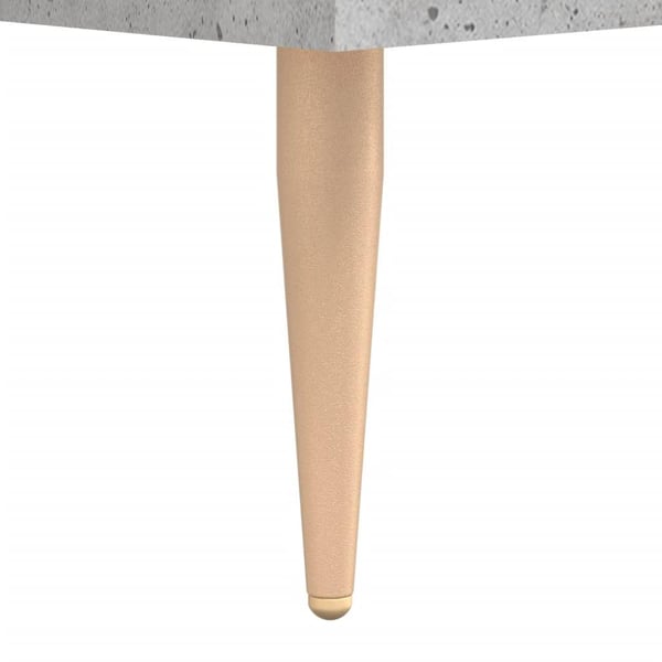 vidaXL Skjenk betonggrå 34,5x32,5x90 cm konstruert tre