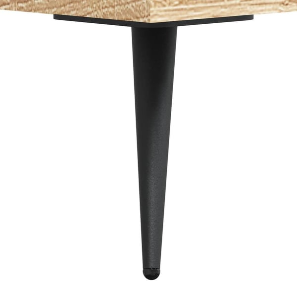 vidaXL Nattbord 2 stk sonoma eik 40x35x47,5 cm konstruert tre