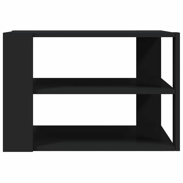 vidaXL sofabord 58x58x40 cm konstrueret træ sort