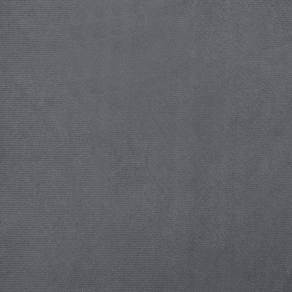 vidaXL hundeseng 70x40x24 cm velour mørkegrå