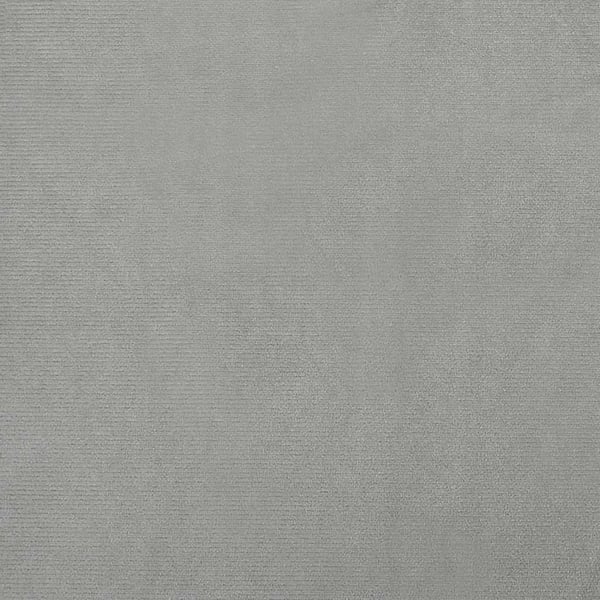 vidaXL hundeseng 70x52x30 cm velour lysegrå