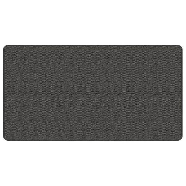 vidaXL Teppeløper sisal-utseende antrasitt 80x150 cm