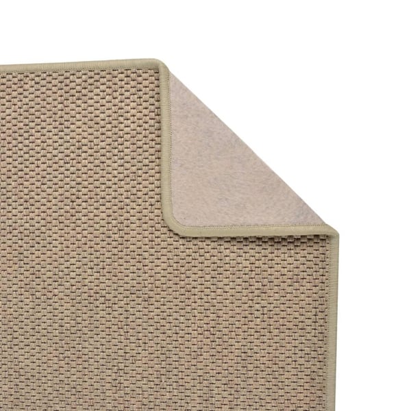 vidaXL Teppeløper sisal-utseende sand 80x200 cm