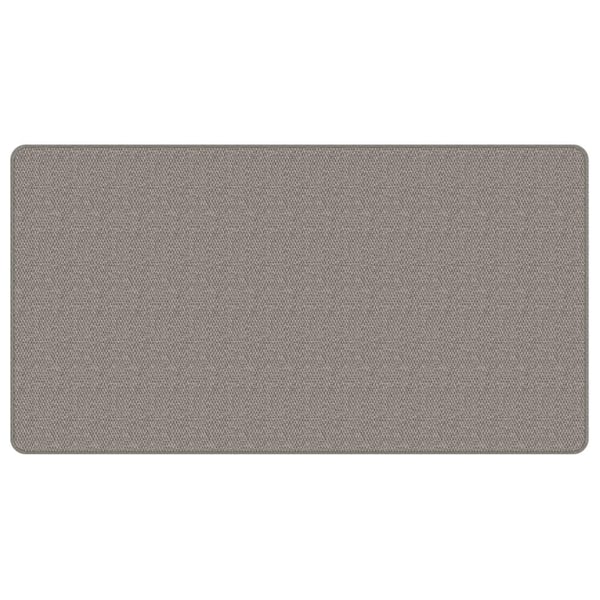 vidaXL Teppeløper sisal-utseende sølv 80x150 cm