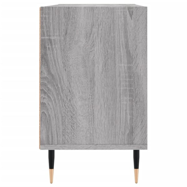 vidaXL TV-benk grå sonoma 103,5x30x50 cm konstruert tre