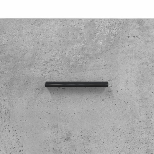 vidaXL Nattbord betonggrå 40x40x66 cm konstruert tre