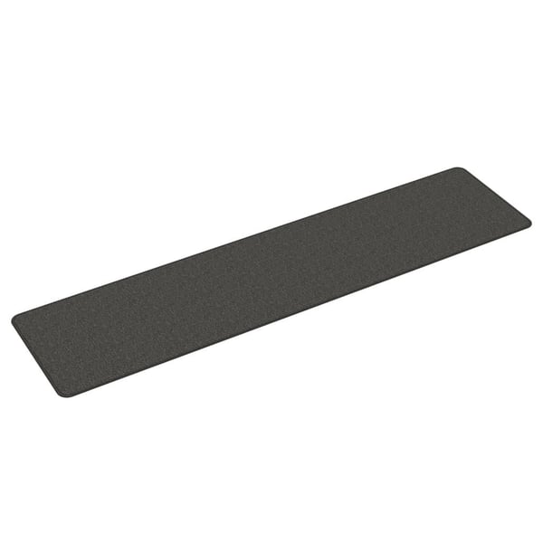 vidaXL Teppeløper sisal-utseende antrasitt 50x200 cm