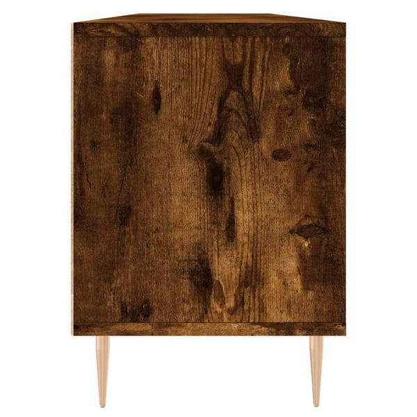 vidaXL TV-benk røkt eik 150x30x44,5 cm konstruert tre