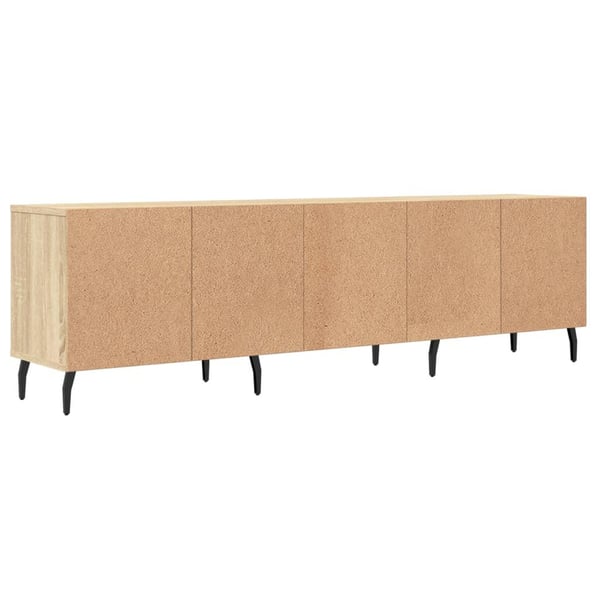 vidaXL TV-benk sonoma eik 150x30x44,5 cm konstruert tre