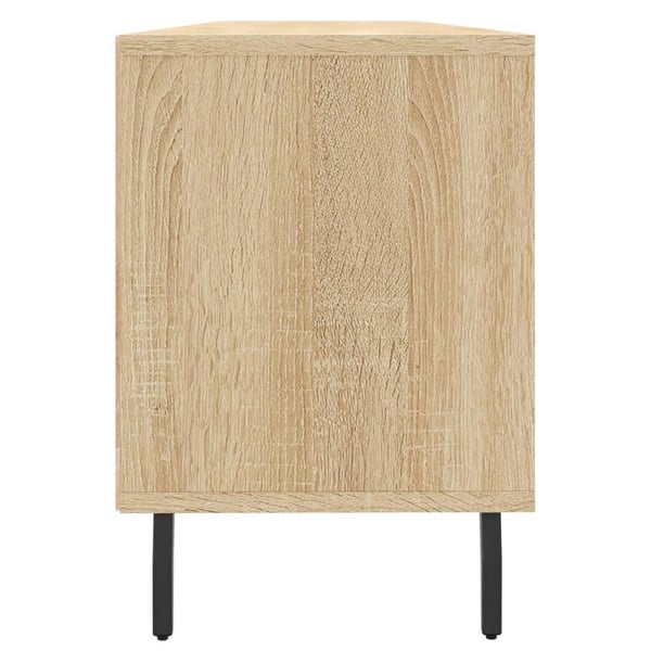 vidaXL TV-benk sonoma eik 150x30x44,5 cm konstruert tre