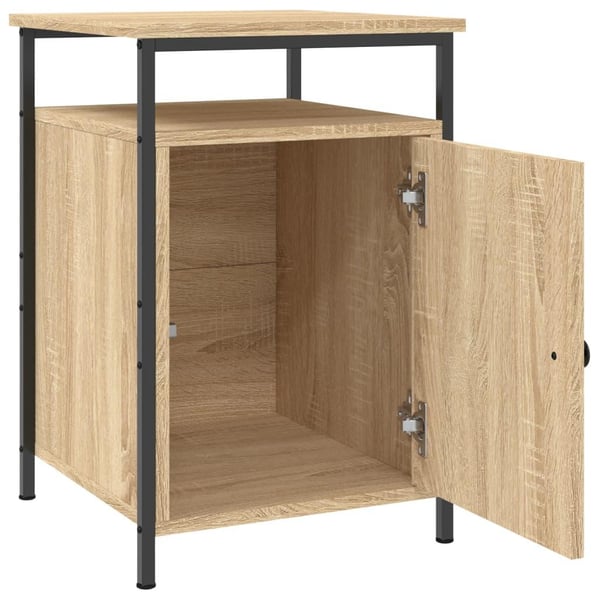 vidaXL Nattbord 2 stk sonoma eik 40x42x60 cm konstruert tre