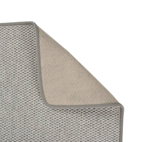 vidaXL Teppeløper sisal-utseende platina 80x200 cm
