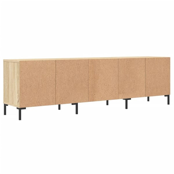 vidaXL TV-benk sonoma eik 150x30x44,5 cm konstruert tre