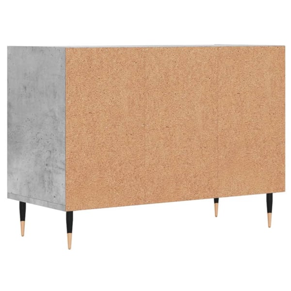 vidaXL TV-benk betonggrå 69,5x30x50 cm konstruert tre