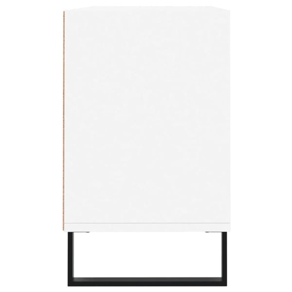 vidaXL TV-benk hvit 103,5x30x50 cm konstruert tre
