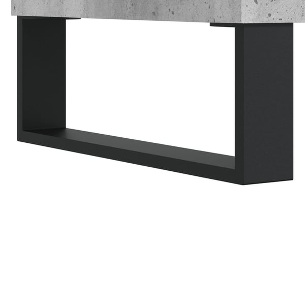 vidaXL TV-benk betonggrå 150x30x44,5 cm konstruert tre