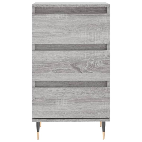 vidaXL Skjenk grå sonoma 40x35x70 cm konstruert tre
