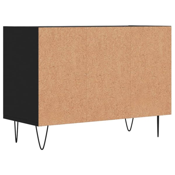 vidaXL tv-bord 69,5x30x50 cm konstrueret træ sort