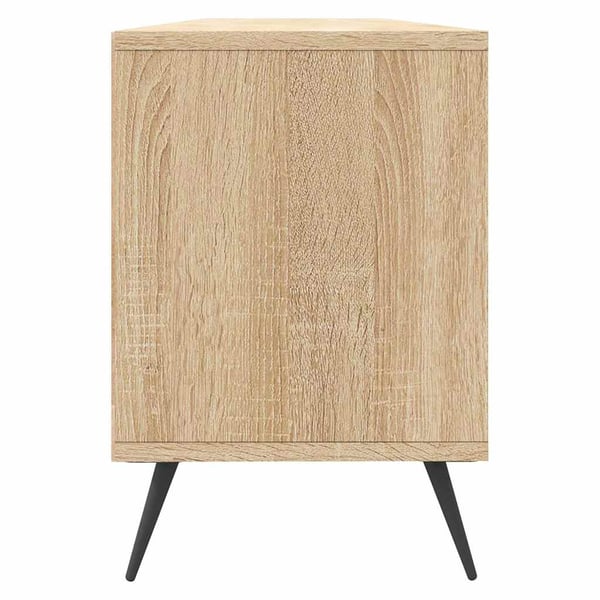 vidaXL Tv-bänk sonoma-ek 150x30x44,5 cm konstruerat trä