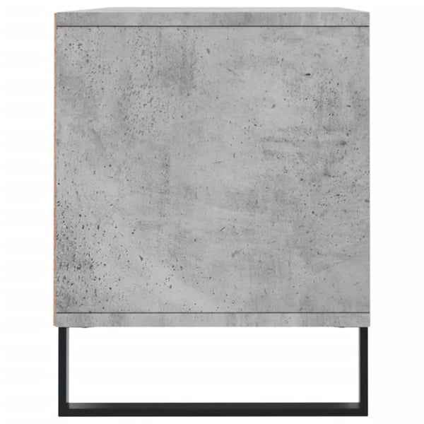vidaXL TV-benk betonggrå 100x34,5x44,5 cm konstruert tre