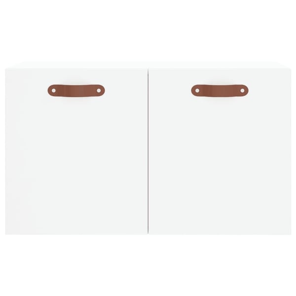vidaXL Veggskap hvit 60x36,5x35 cm konstruert tre