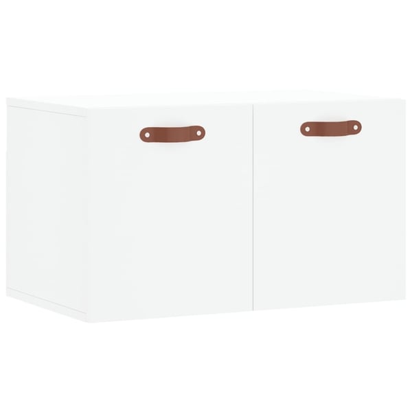 vidaXL Veggskap hvit 60x36,5x35 cm konstruert tre