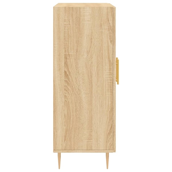 vidaXL skænk 69,5x34x90 cm konstrueret træ sonoma-eg