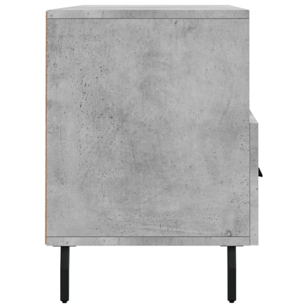 vidaXL TV-benk betonggrå 120x35x48 cm konstruert tre